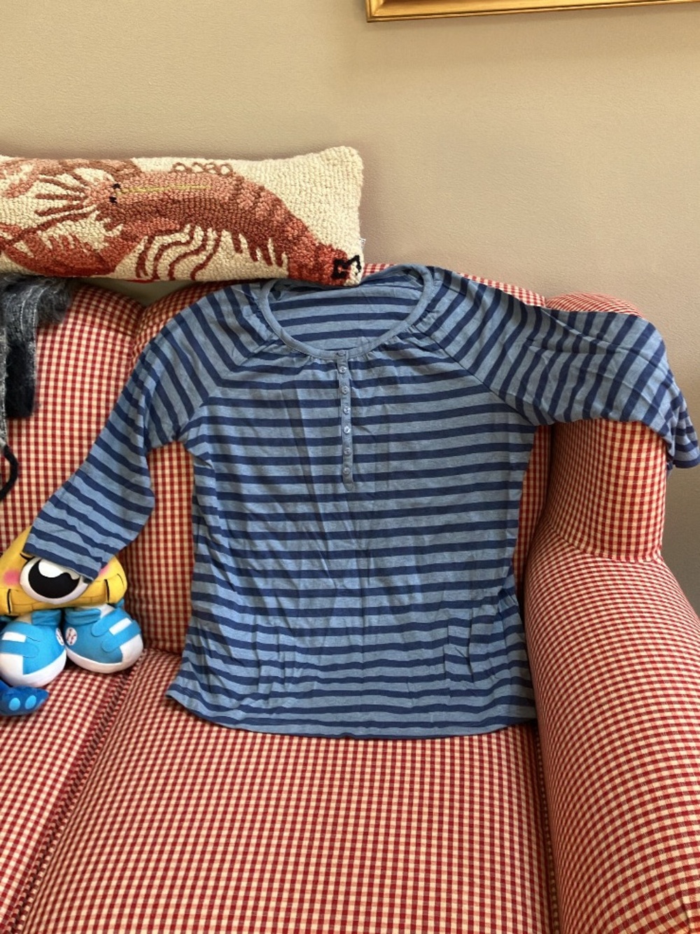 L.L.Bean Striped Shirt size L